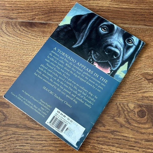 Tornado by: Betsy Byars paperback book - Picture 3 of 3